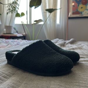 Dolce Vita Dark Green Mules